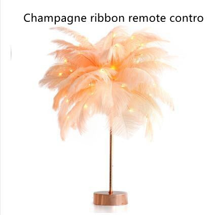 Champagne ribbon remote contro