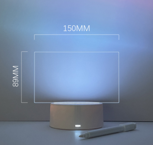Transparent Luminous Acrylic Desktop Tablet