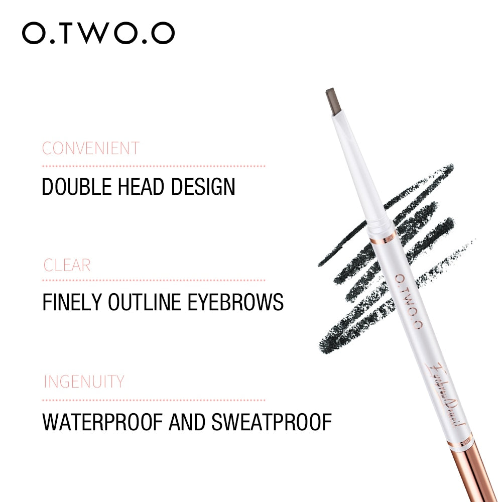 1pc Ultra Slim Triangle Eyebrow Pencil Waterproof
