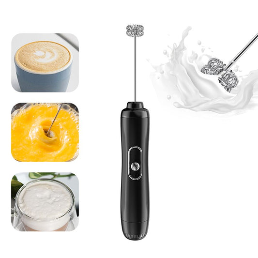 1PCS Handheld Electric Milk Frother Egg Beater Maker
