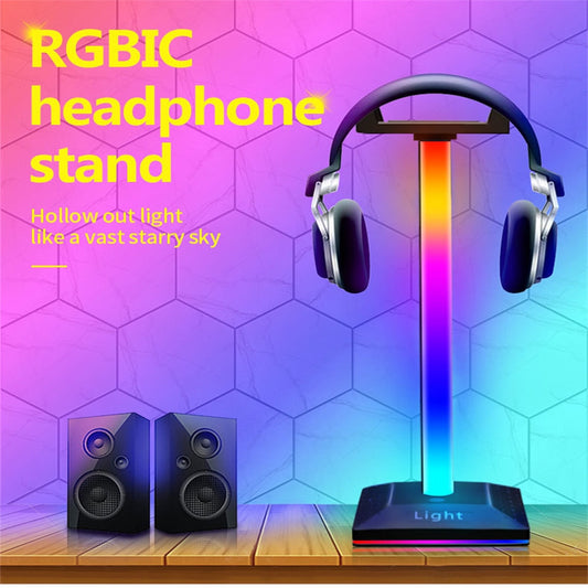 Isfriday Dreamcolor Lights RGBIC LED Headphone Stand Type-c USB