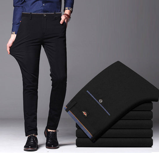 Men Business Casual Long Pants