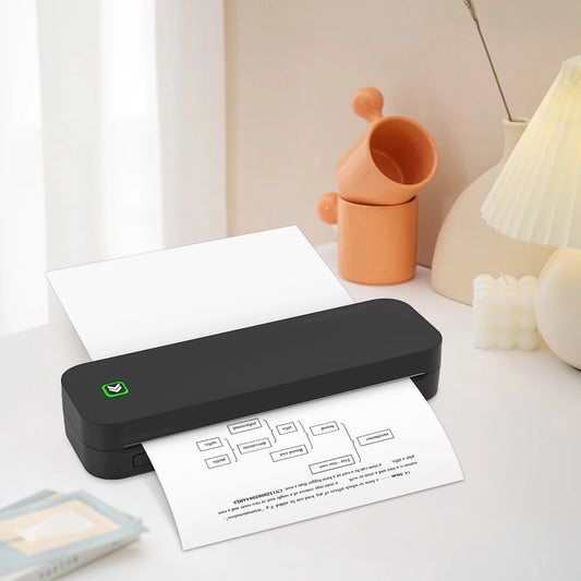 Inkless Printer Bluetooth Mobile Printer for Phone Computer Word PDF Picture Printing