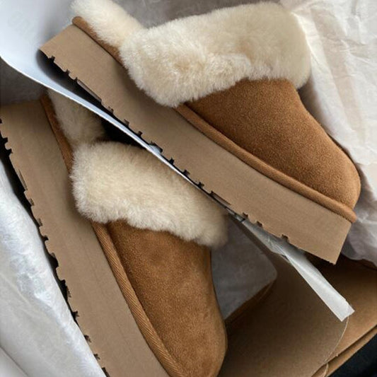 Winter Women Fur Slippers