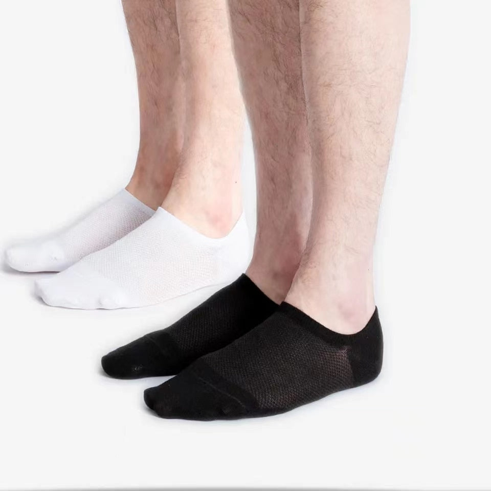 10Pairs Bamboo Socks Thin Summer Men's