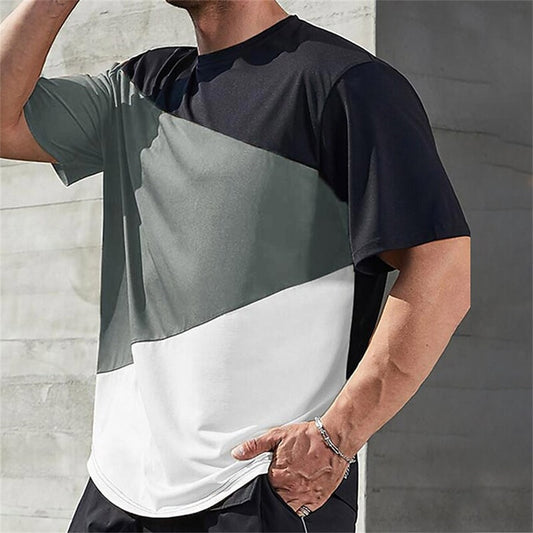 Summer Polyester Men'S T-Shirt