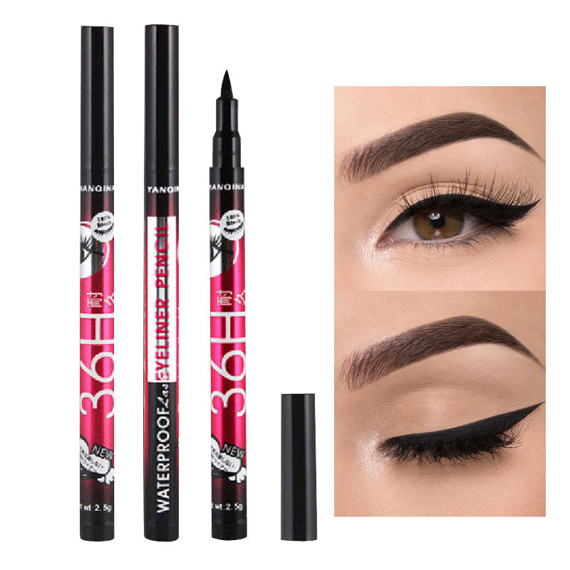12 Pcs/box Waterproof Eyeliner Pen Eyes Makeup