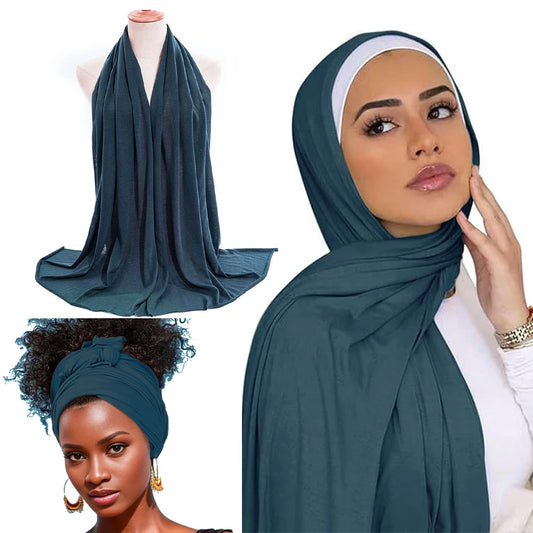 Light Thin Hijab Women Cotton Viscose Elegant Islamic Clothing Instant Hijab for Muslim Dresses Lady Soft Head Wrap Scarves