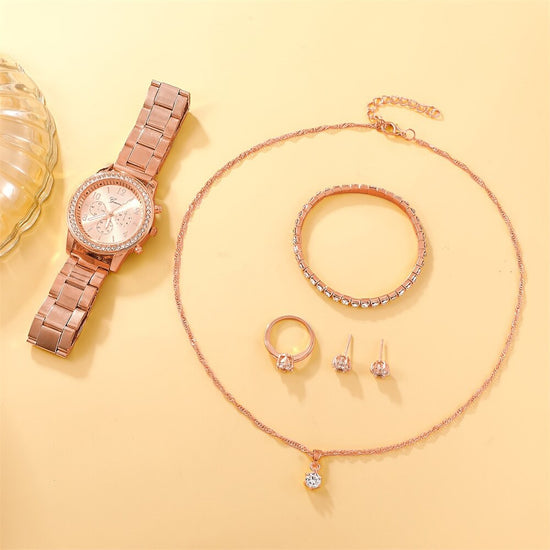 6PCS Rose Gold Set