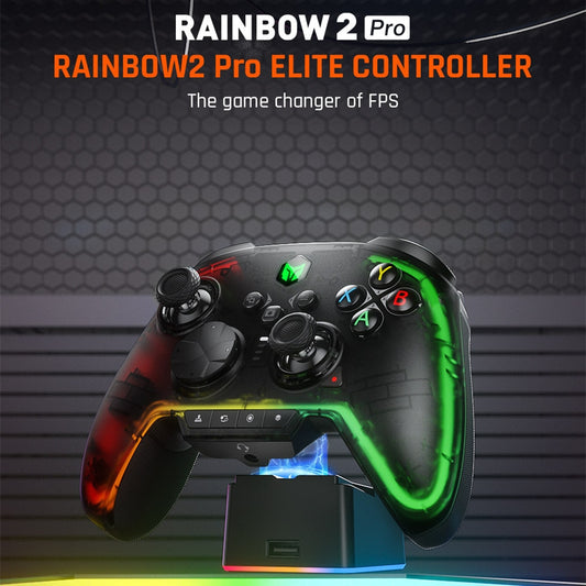 BIGBIGWON Rainbow2 Pro Elite Gaming Controller BT Wireless