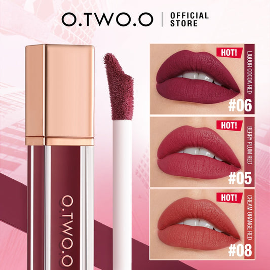 O.TWO.O Lipstick Matte Langdurige Permanente Waterdicht