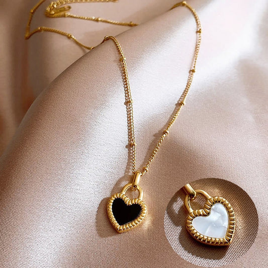 Heart Pendant Necklace For Women