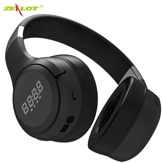 ZEALOT B28 Wireless Headphones Noise Reduction Bluetooth Earphone Stereo Foldable Sport Headset With Mic LED TF