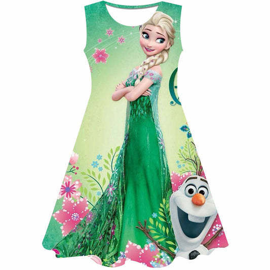 Frozen 2 Costume for Girls Princess Dress Kids