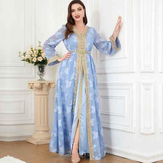 Light Blue Abaya