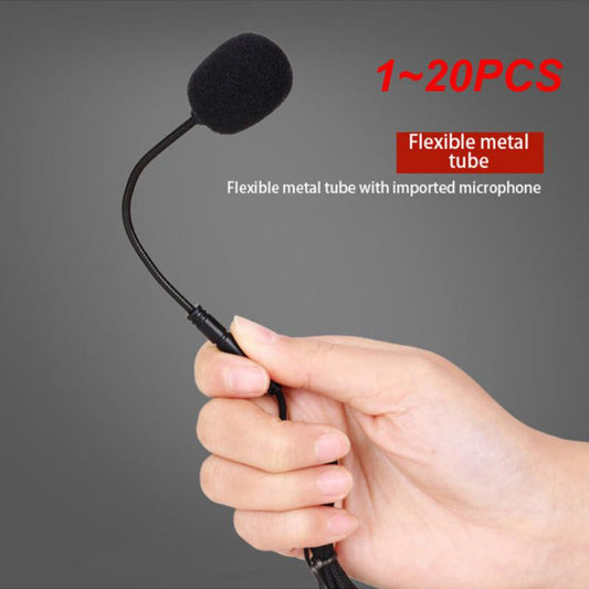 1~20PCS Portable Mini 3.5mm Microphone